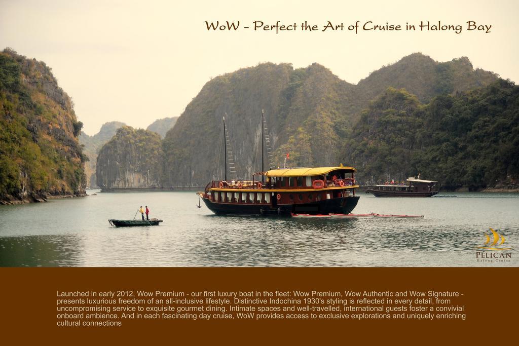 Pelican Classic Cruise Ha Long Bagian luar foto